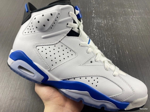Rep TBK Sport (2014) Jordan 6 384664-107 Air Blue Retro 0709